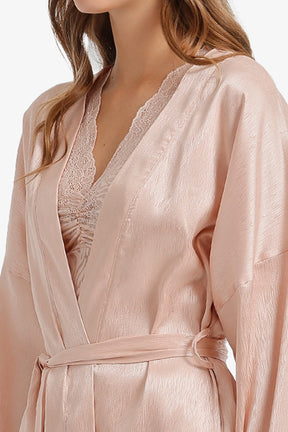 3-Piece Lace Detail Pyjama