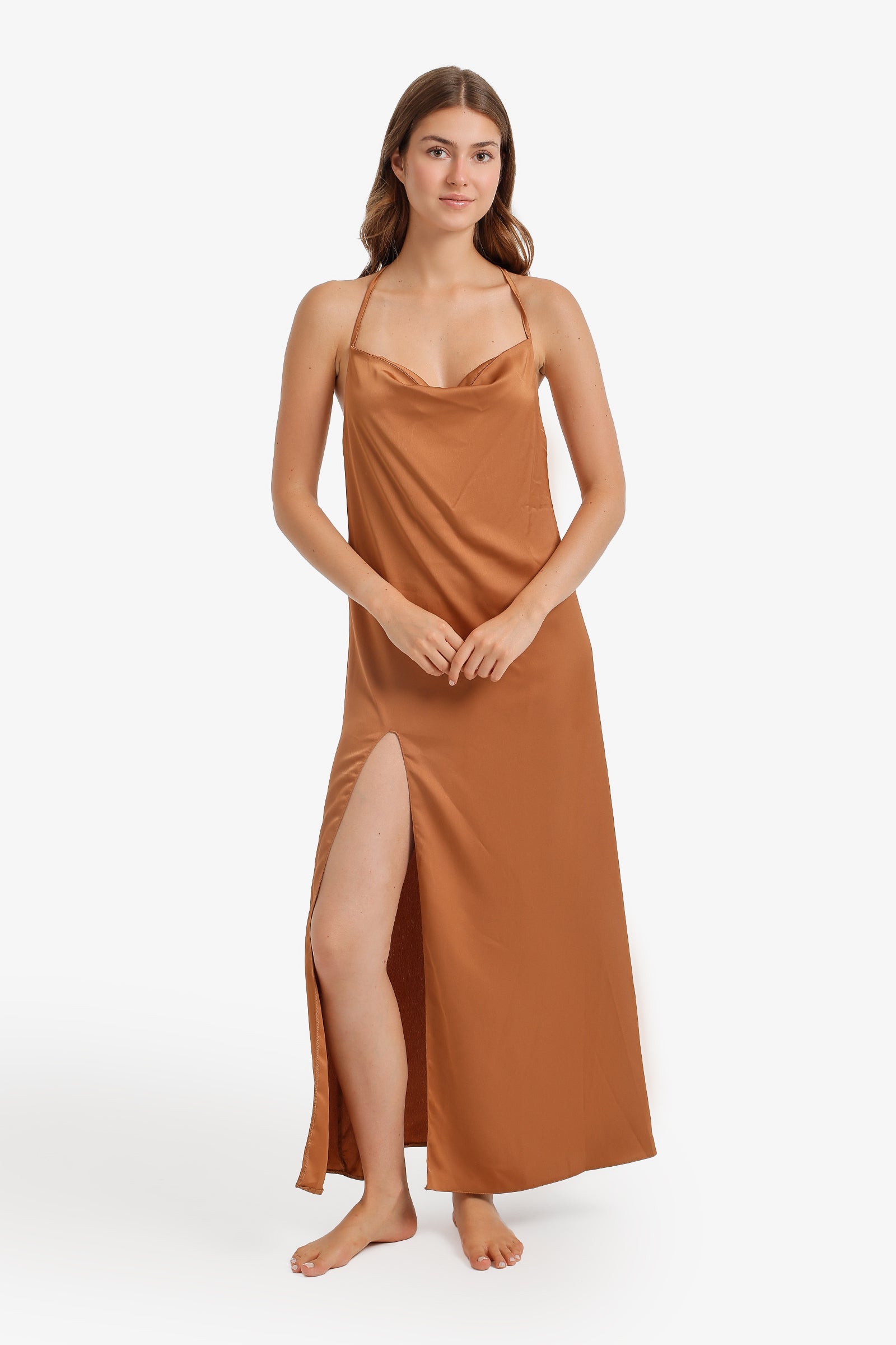 Embroidered Nightgown Set