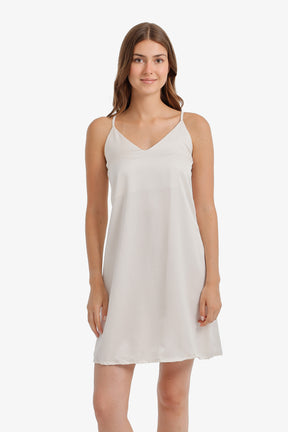 Lace Detail Nightgown Set