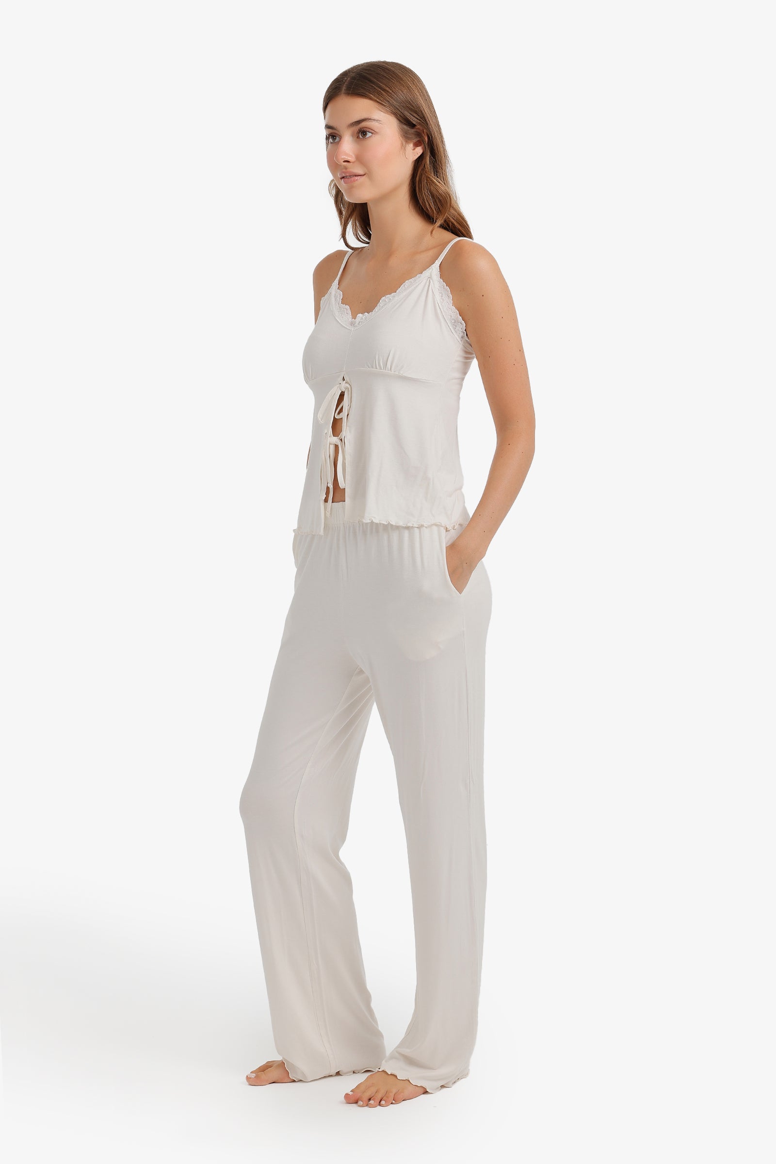 Bow-Front Cami Pyjama