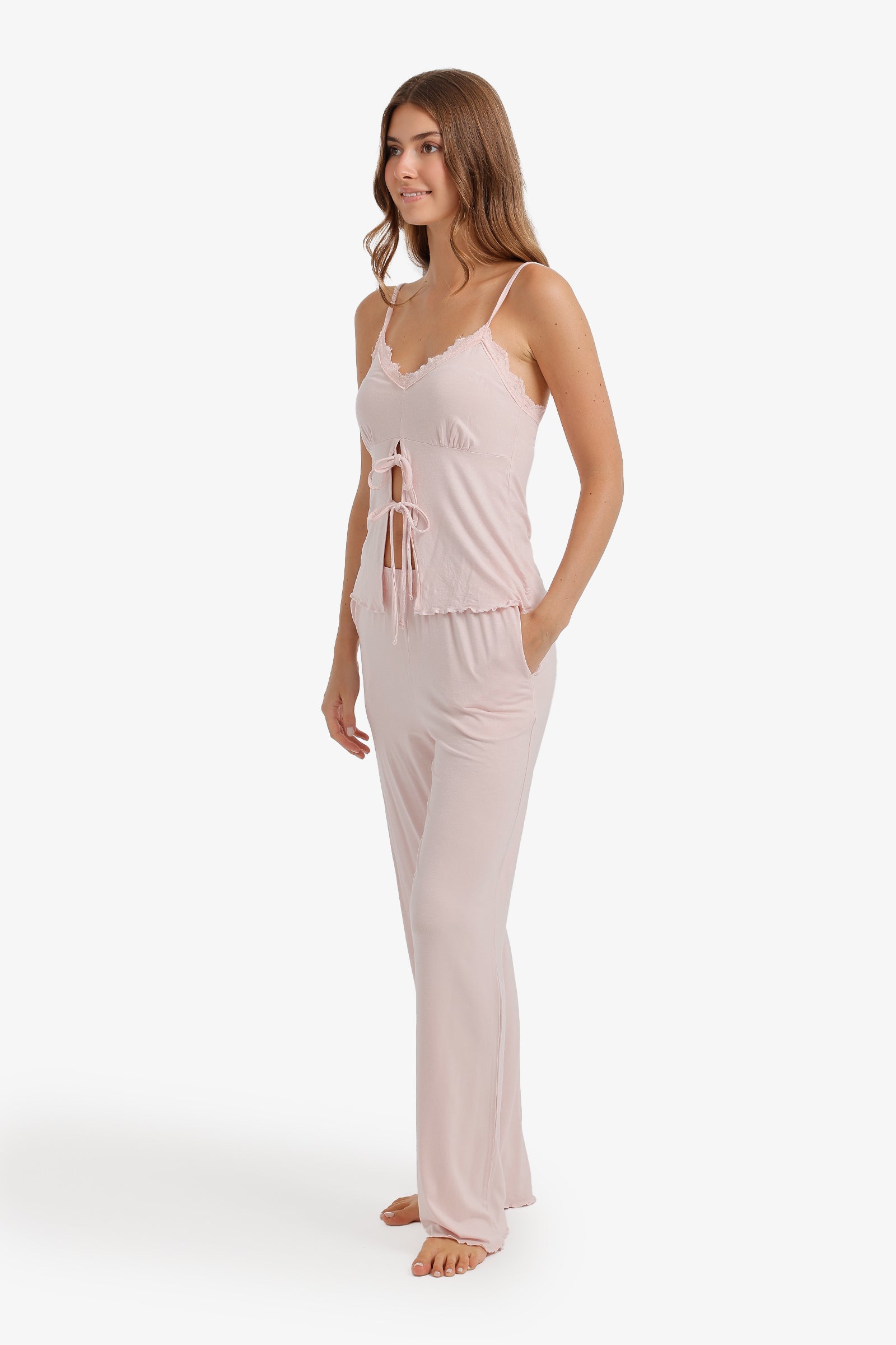 Bow-Front Cami Pyjama