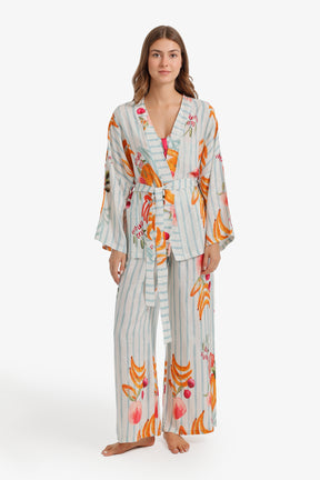 Striped Fruit 3-Piece Pyjama