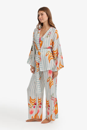 Striped Fruit 3-Piece Pyjama