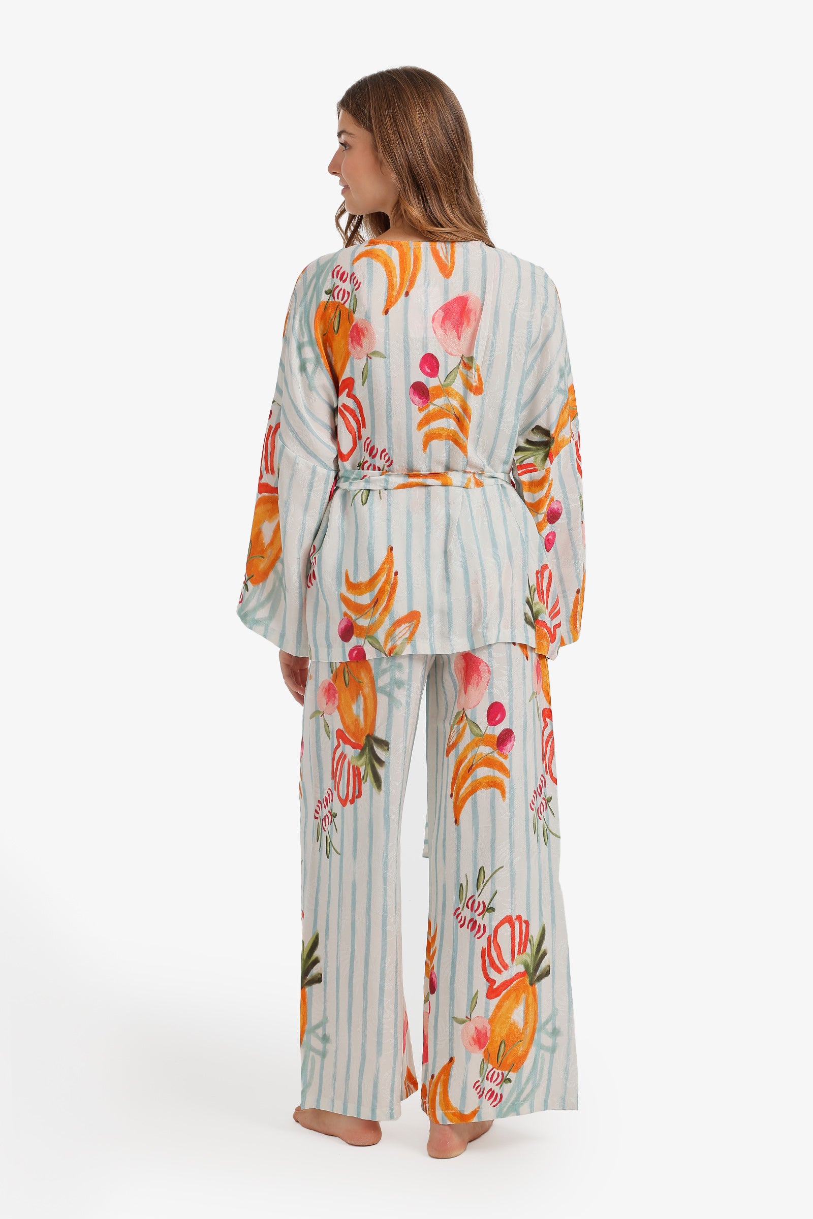 Striped Fruit 3-Piece Pyjama