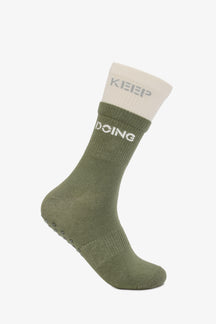 Two Tone Grip Socks
