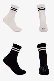 Classic Striped Socks - 2 Pairs