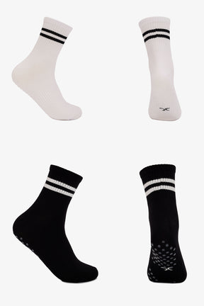 Classic Striped Socks - 2 Pairs