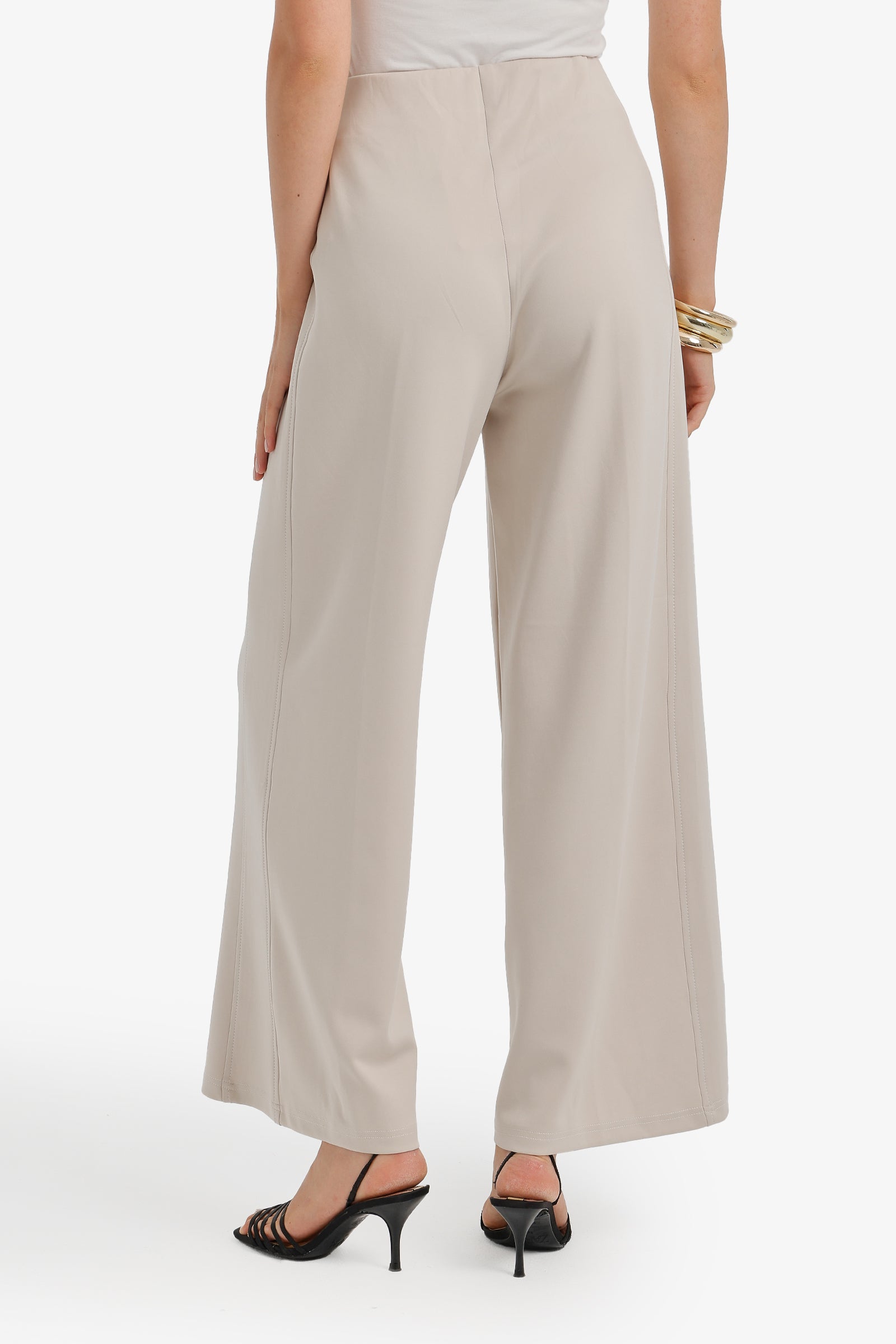 High Waist Pocketed Pants