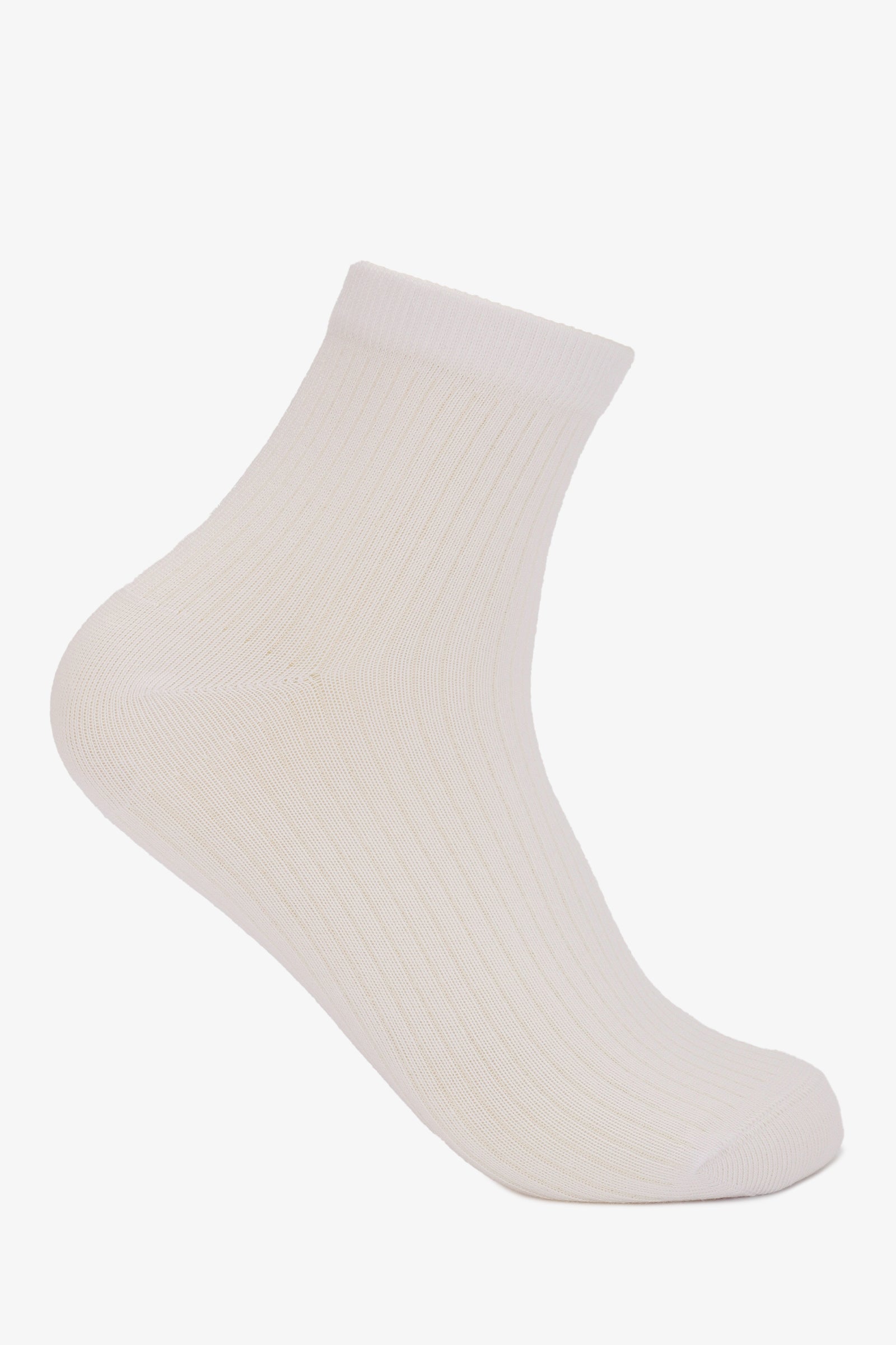 Soft Ribbbed Socks - 5 Pairs