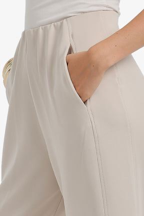 High Waist Pocketed Pants