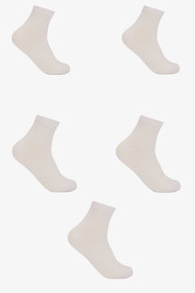 Soft Ribbbed Socks - 5 Pairs