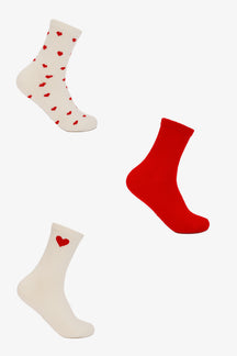 Mixed Design Socks - 3 Pairs