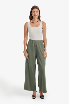 High Waist Pocketed Pants