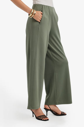 High Waist Pocketed Pants