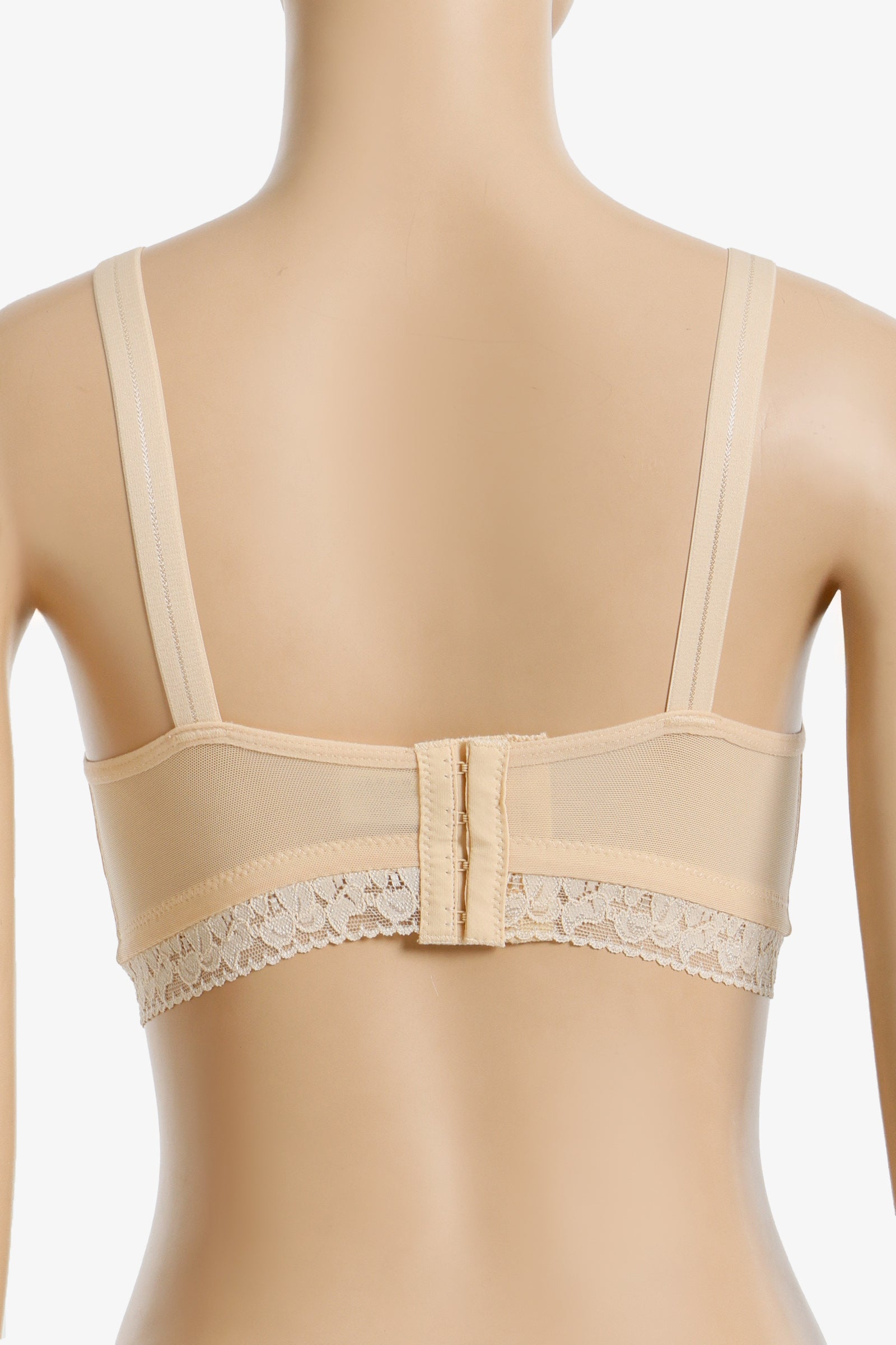 Lace-Trim Wireless Bra
