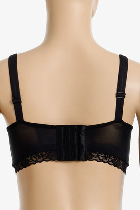 Lace-Trim Wireless Bra