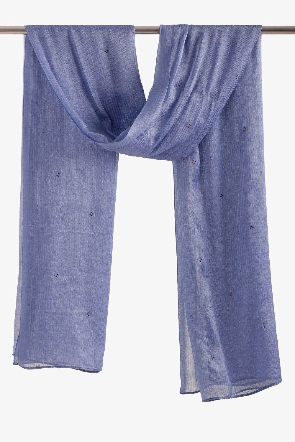 Embroidered Clusters Scarf