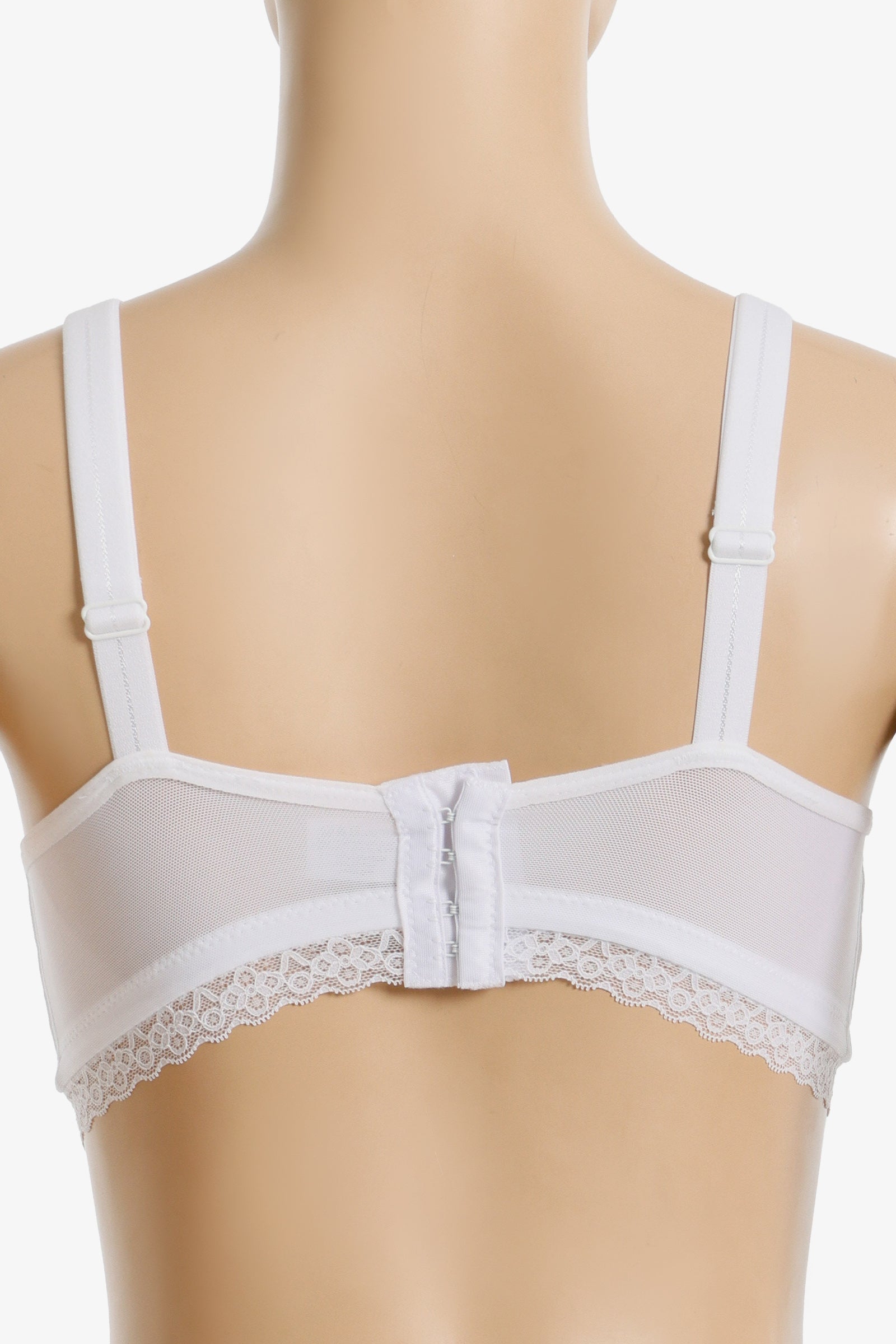 Lace-Trim Wireless Bra