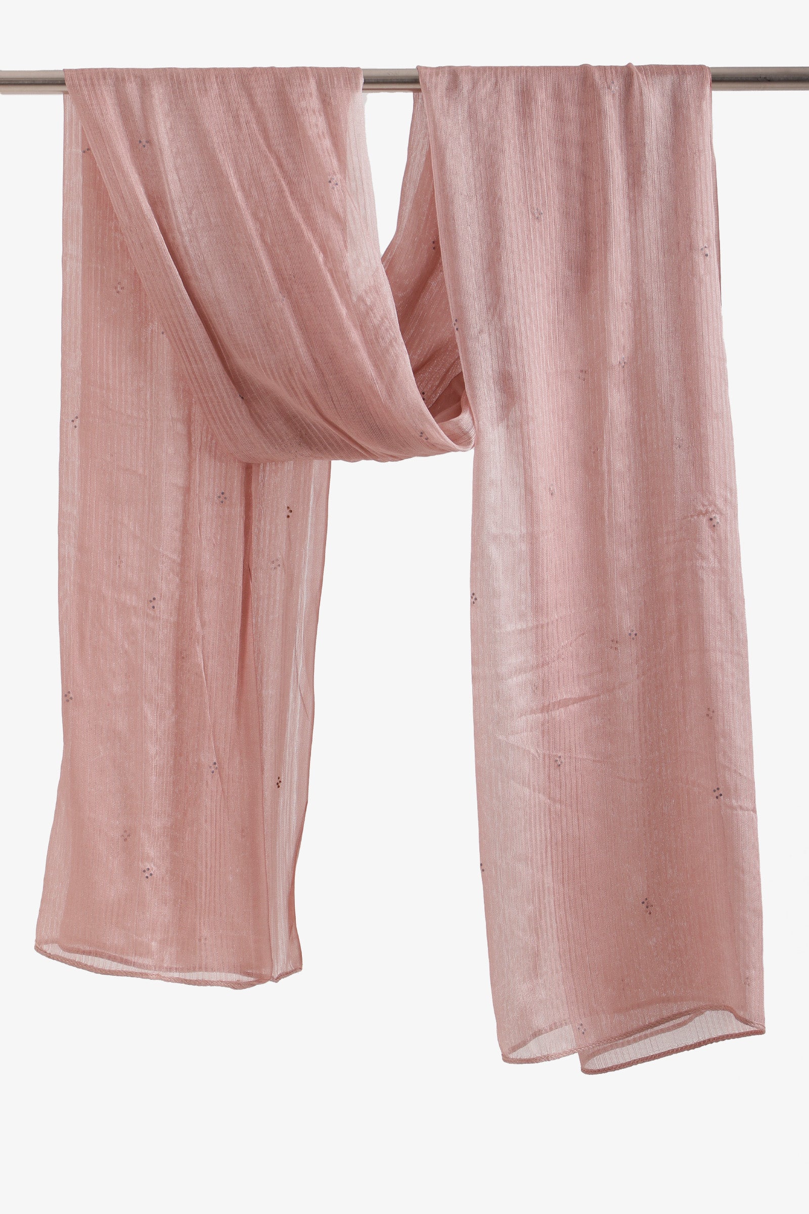 Embroidered Clusters Scarf