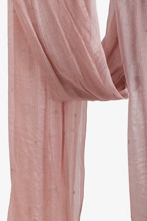 Embroidered Clusters Scarf