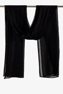 Embroidered Clusters Scarf