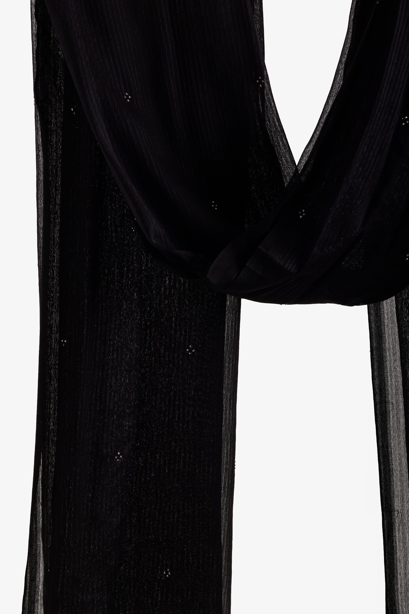 Embroidered Clusters Scarf
