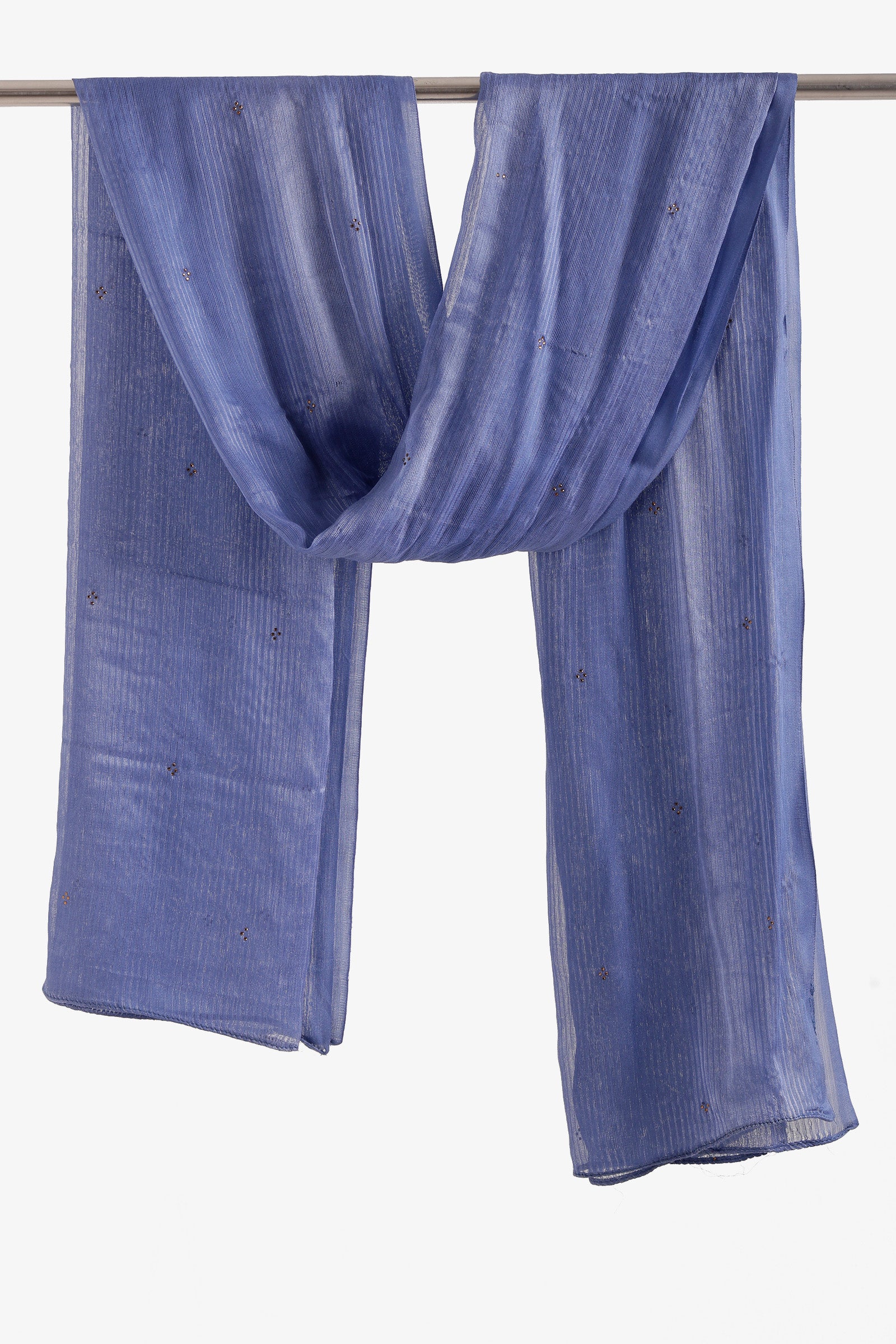 Embroidered Clusters Scarf