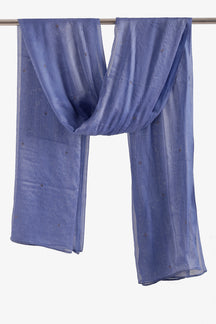 Embroidered Clusters Scarf