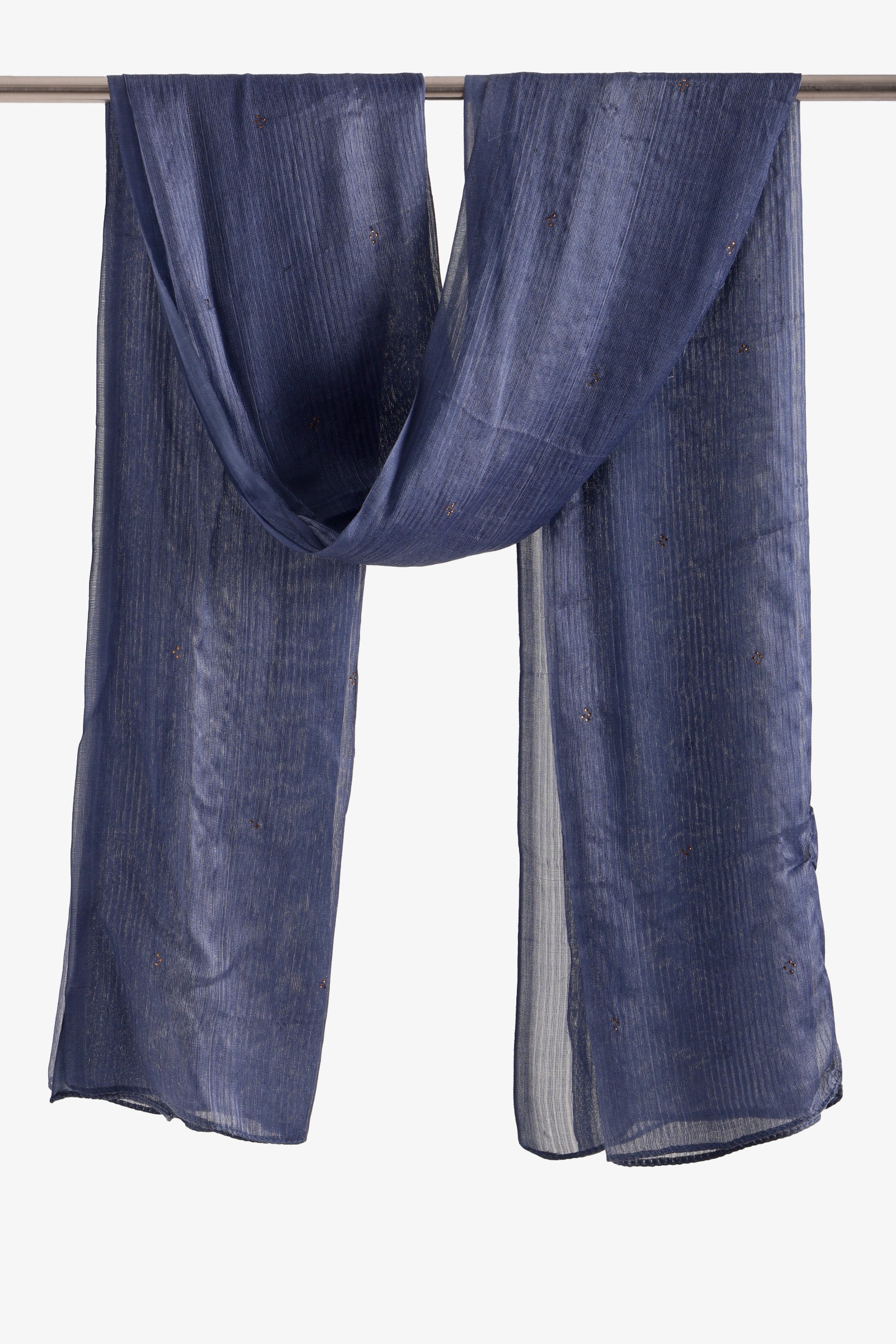Embroidered Clusters Scarf