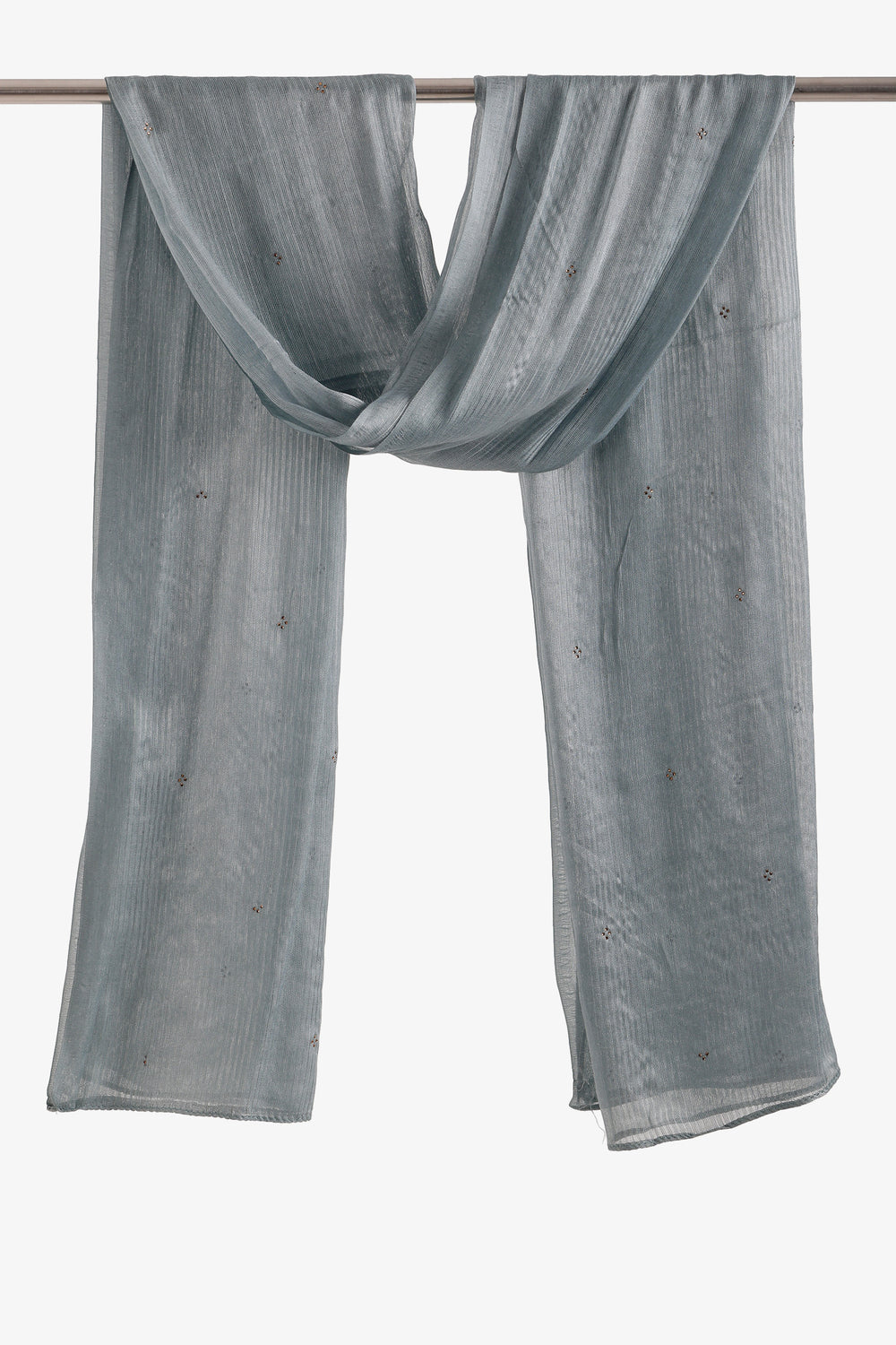 Embroidered Clusters Scarf