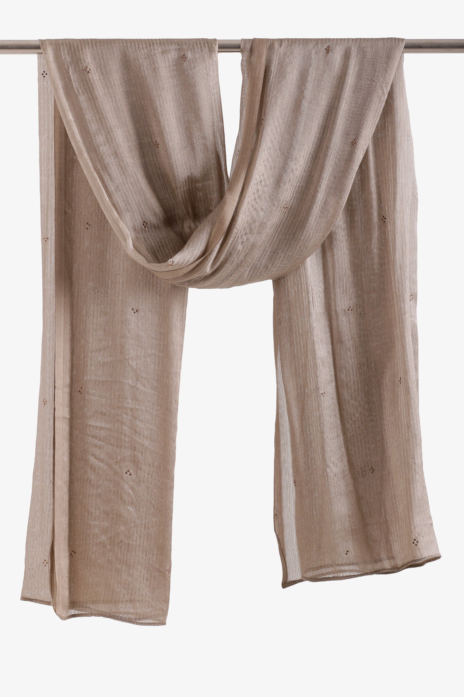 Embroidered Clusters Scarf
