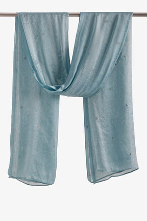 Embroidered Clusters Scarf