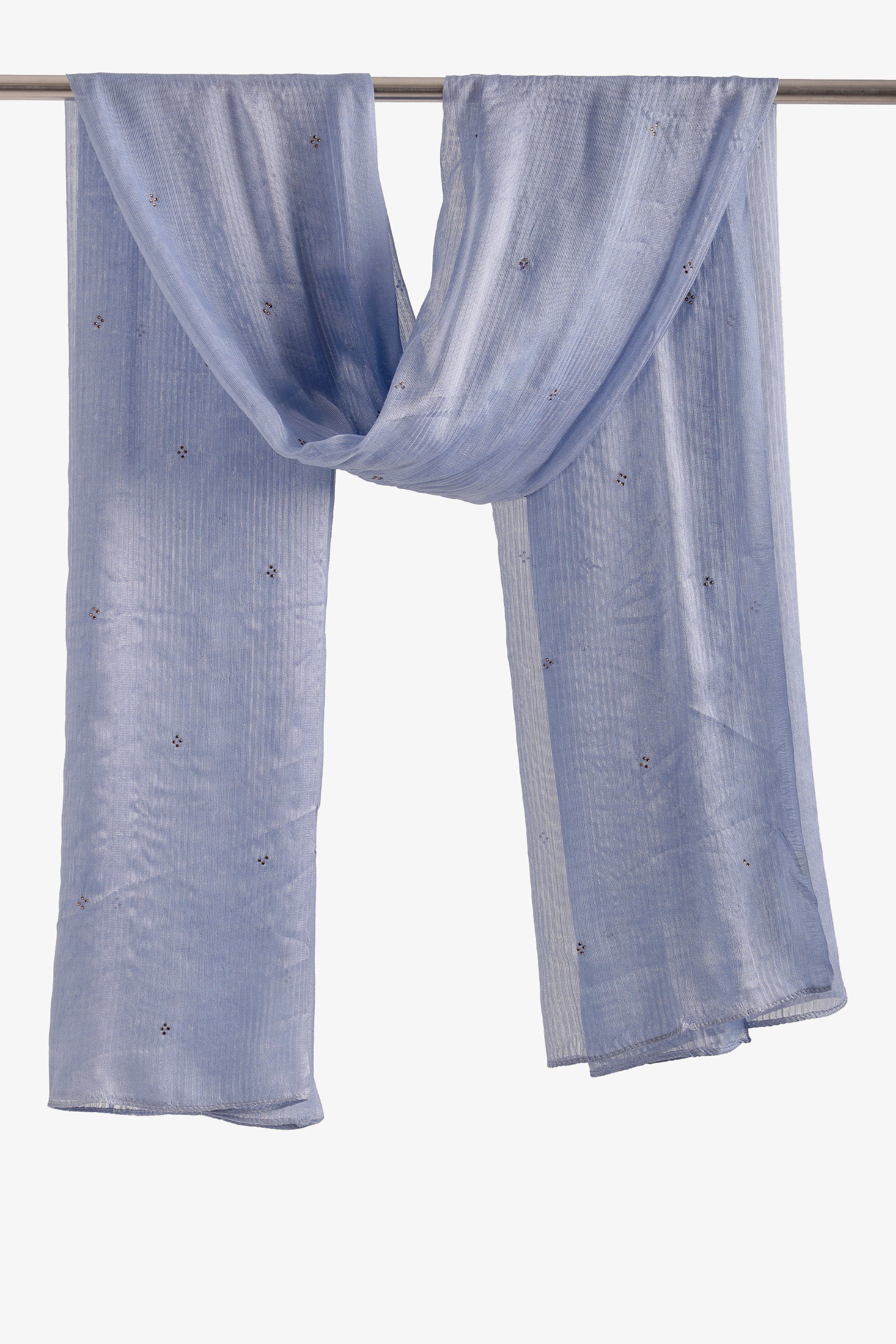 Embroidered Clusters Scarf