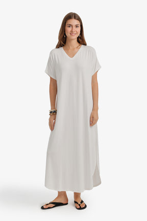 Side-Slit Lounge Dress