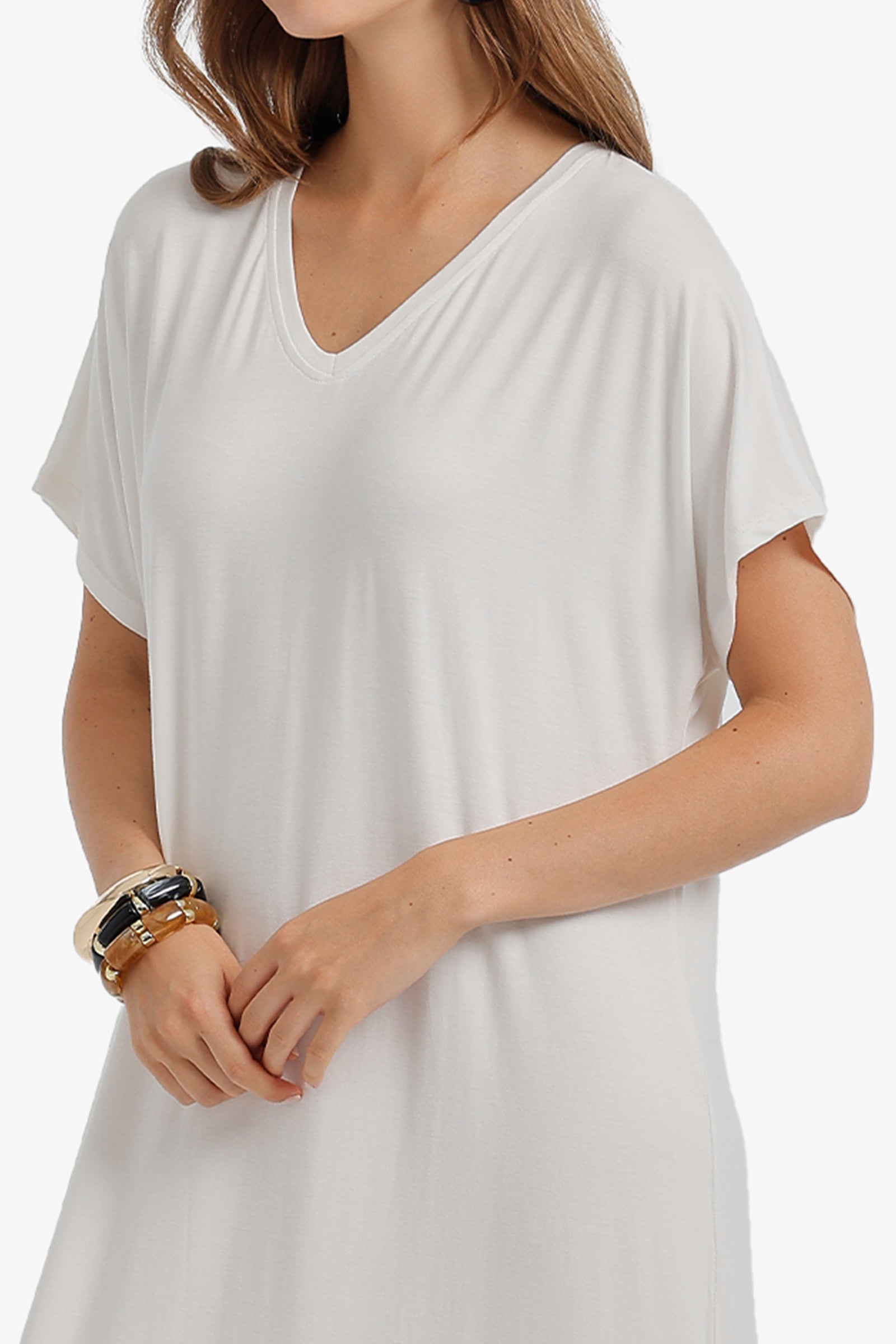 Side-Slit Lounge Dress