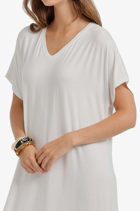 Side-Slit Lounge Dress