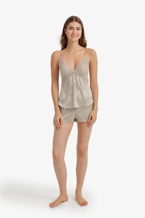 Zebra Lace Cami Pyjama