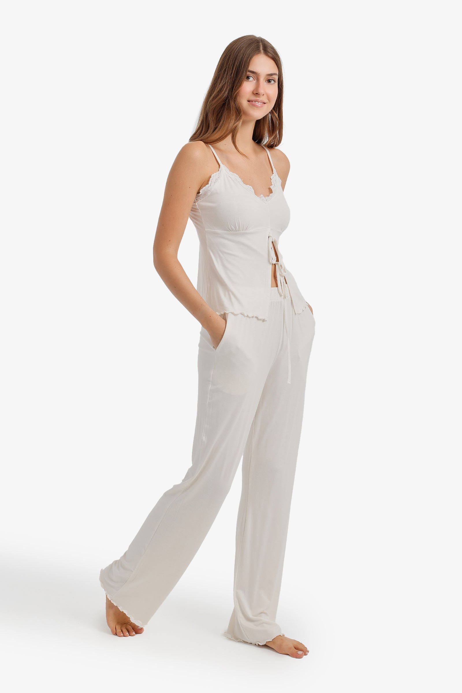 Bow-Front Cami Pyjama