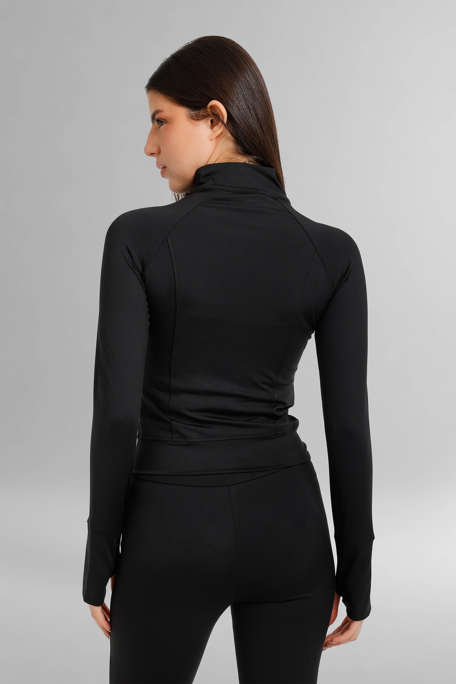 High-Neck Athletic Jacket
