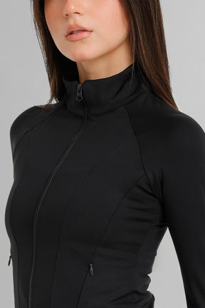 High-Neck Athletic Jacket