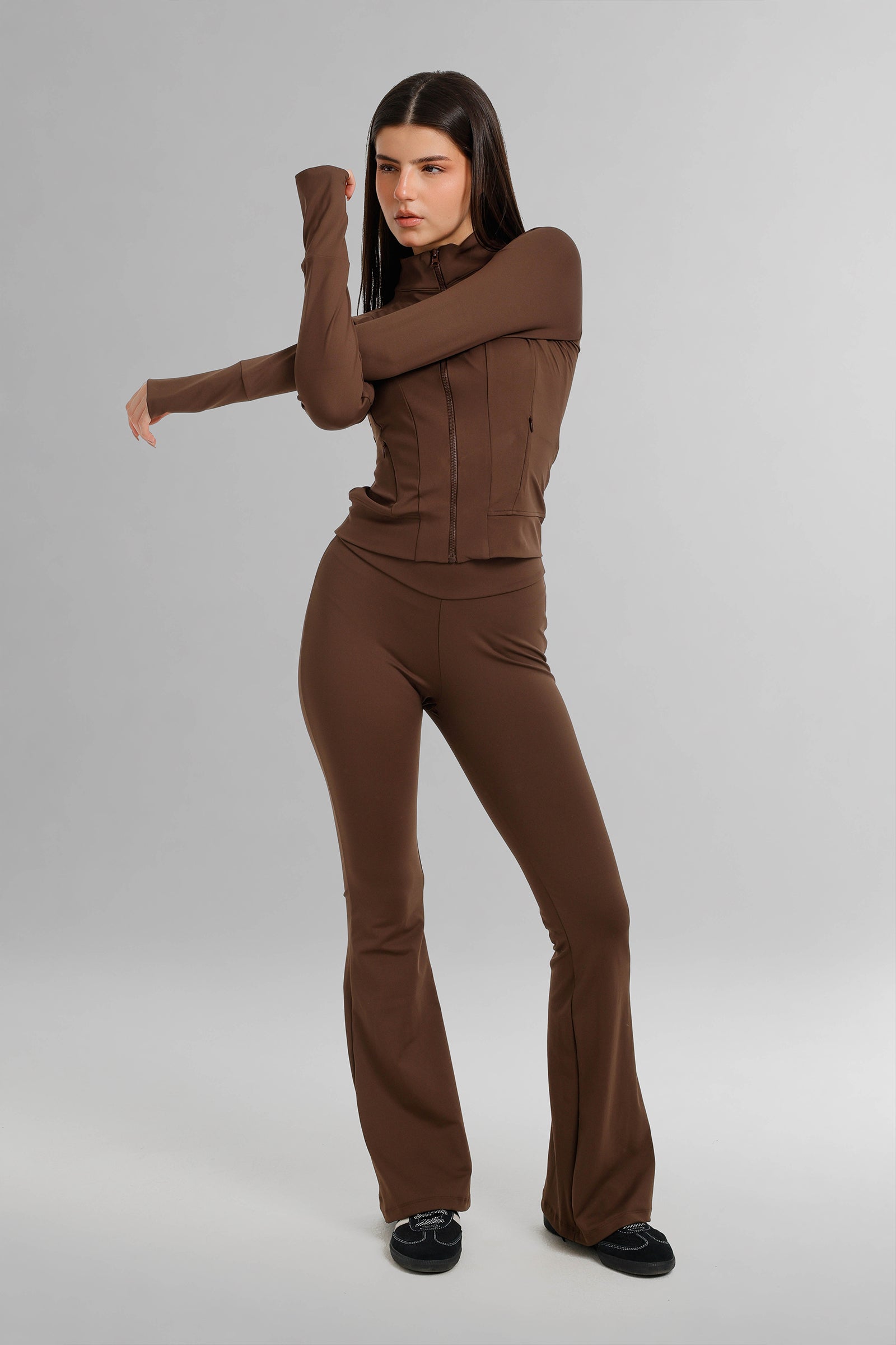 High-Neck Athletic Jacket