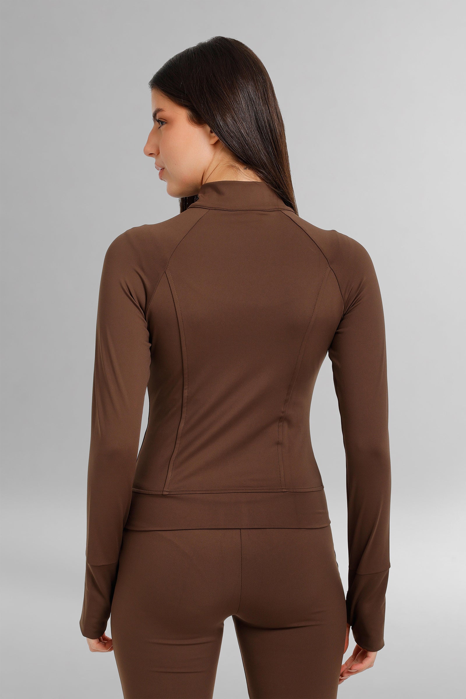 High-Neck Athletic Jacket