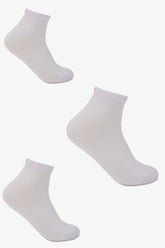 Stitched Logo Socks - 3 Pairs