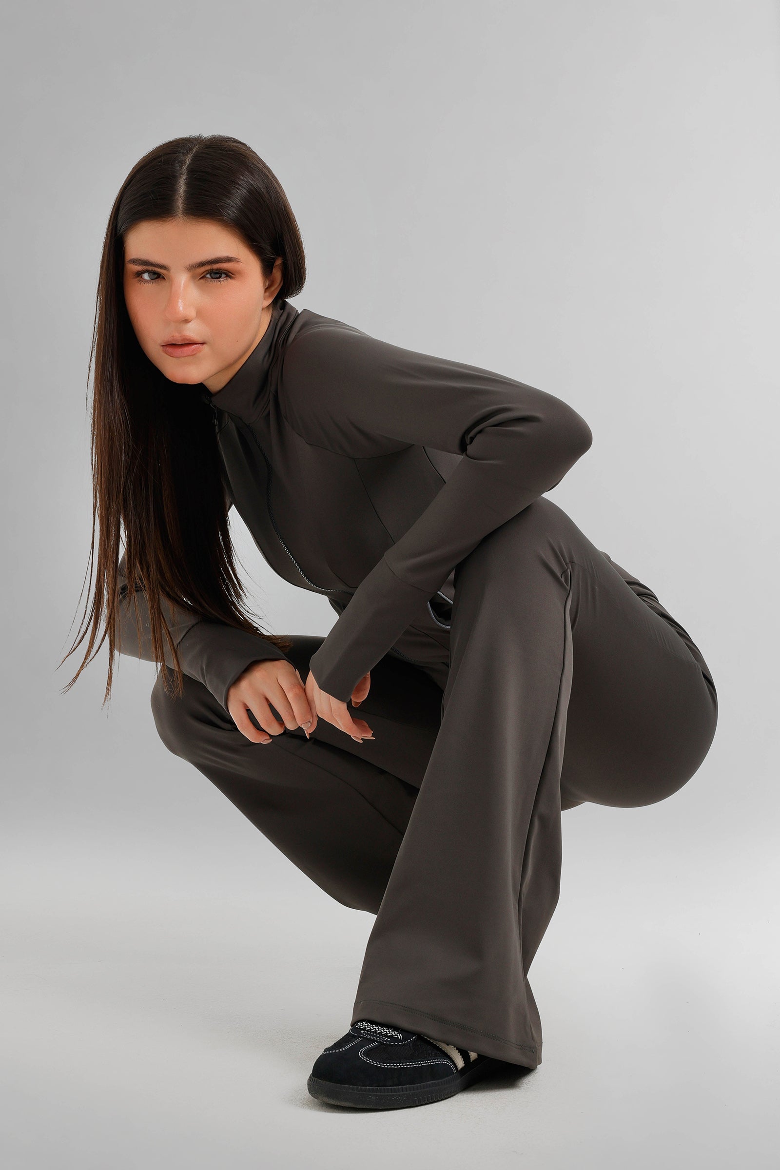 High-Neck Athletic Jacket