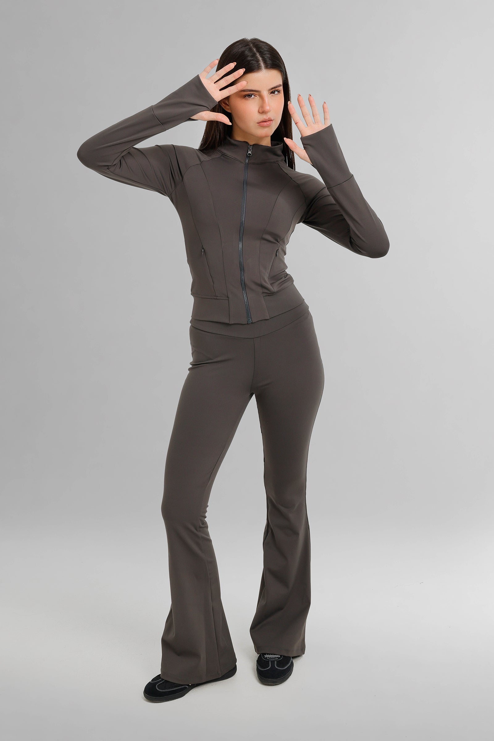 High-Neck Athletic Jacket
