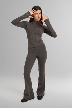 High-Neck Athletic Jacket