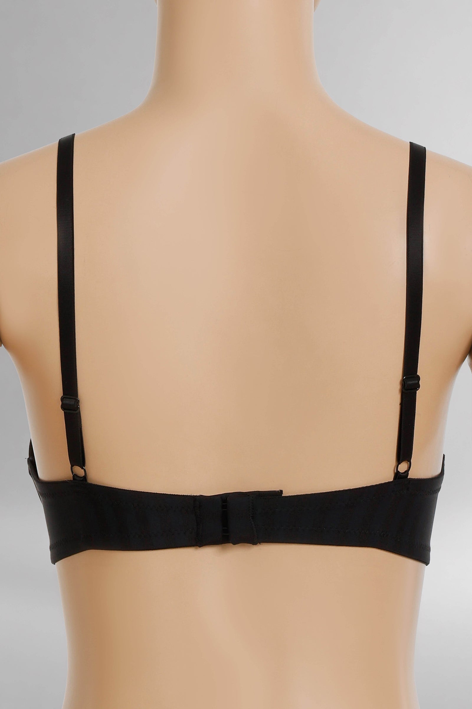 Striped Padded Plunge Bra
