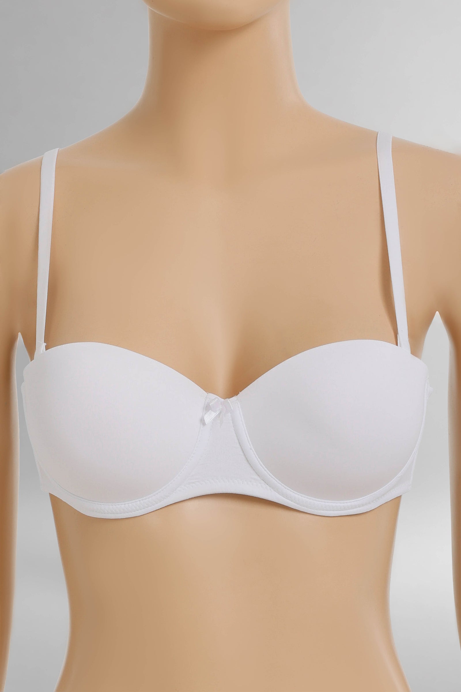 Detachable-Strap Padded Bra