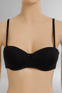 Detachable-Strap Padded Bra