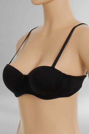 Detachable-Strap Padded Bra
